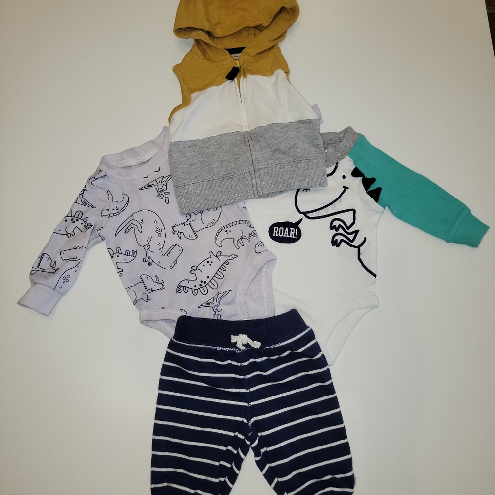 Matching Dinosaur Baby Clothes